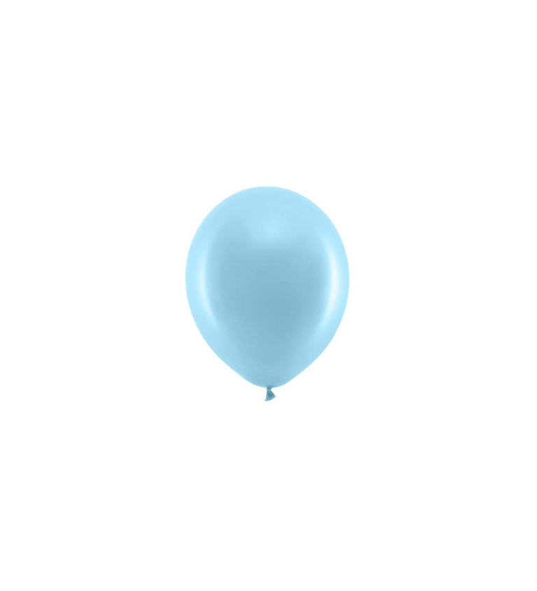 Balonky světle modré