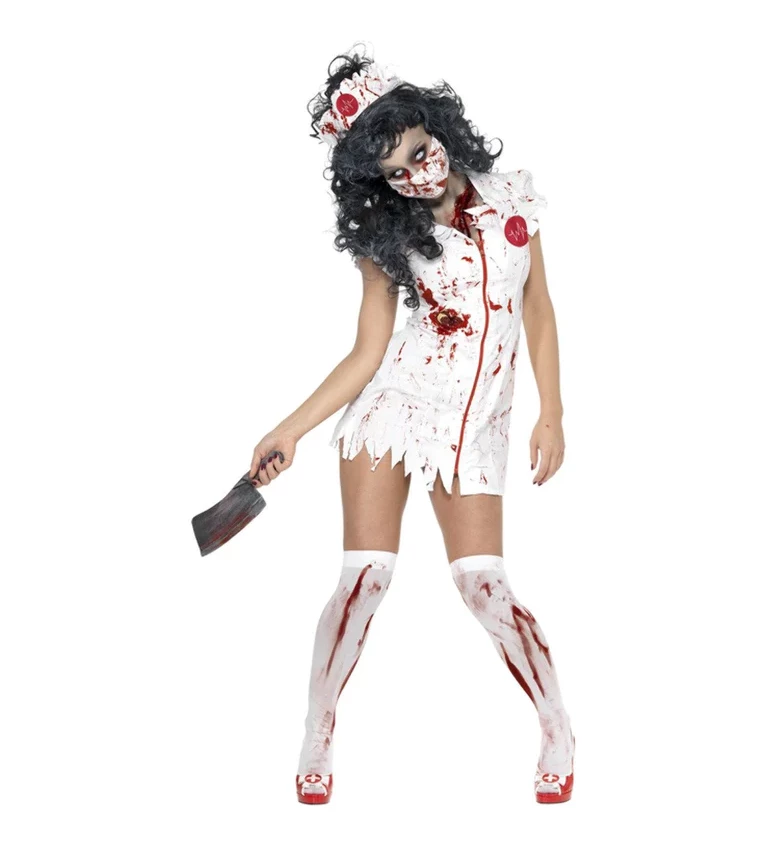 Dámský kostým Zombie sestřička