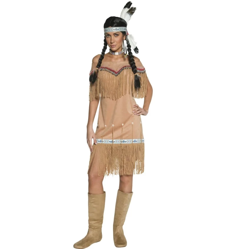 Dámský kostým Indiánka, Královna Apačů