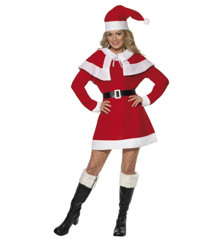 Dámský kostým Miss Santa, classic