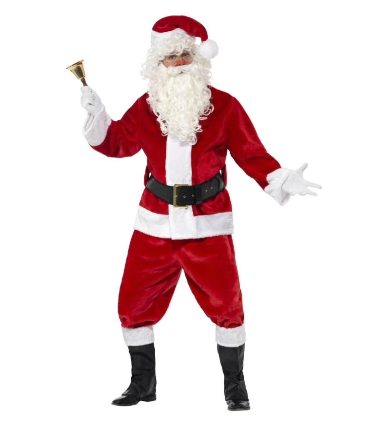 Pánský kostým Santa Superdeluxe