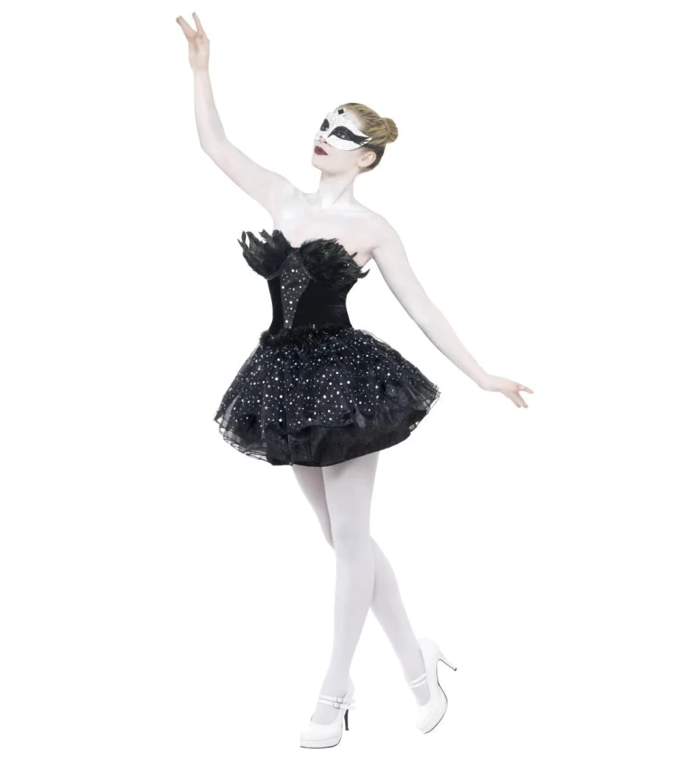 Dámský kostým - Baletka, Černá labuť