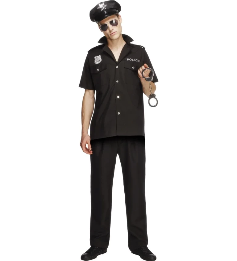 Pánský kostým Policista