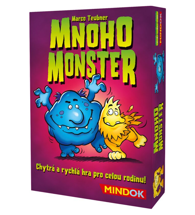 Stolní společenská hra - Mnoho monster - MINDOK