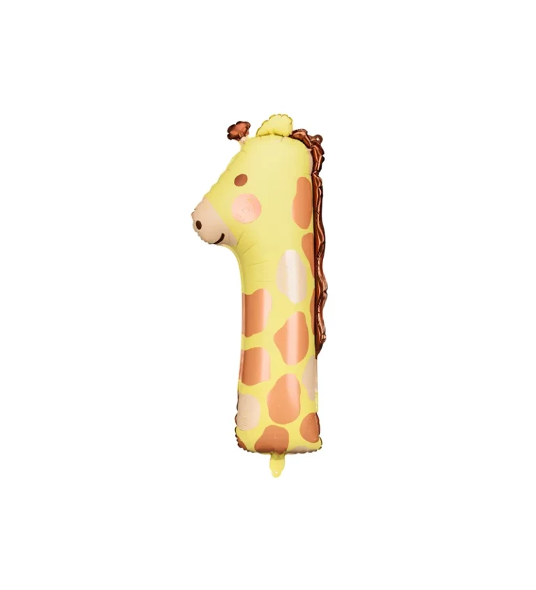 Fóliový balónek - 1 Žirafa