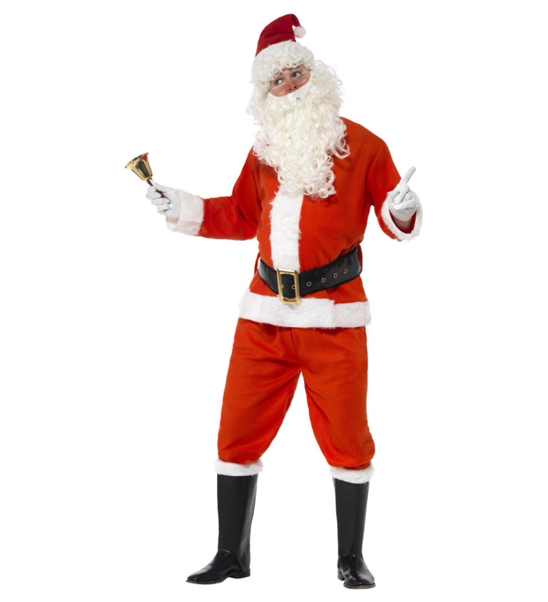 Pánský kostým Santa Deluxe