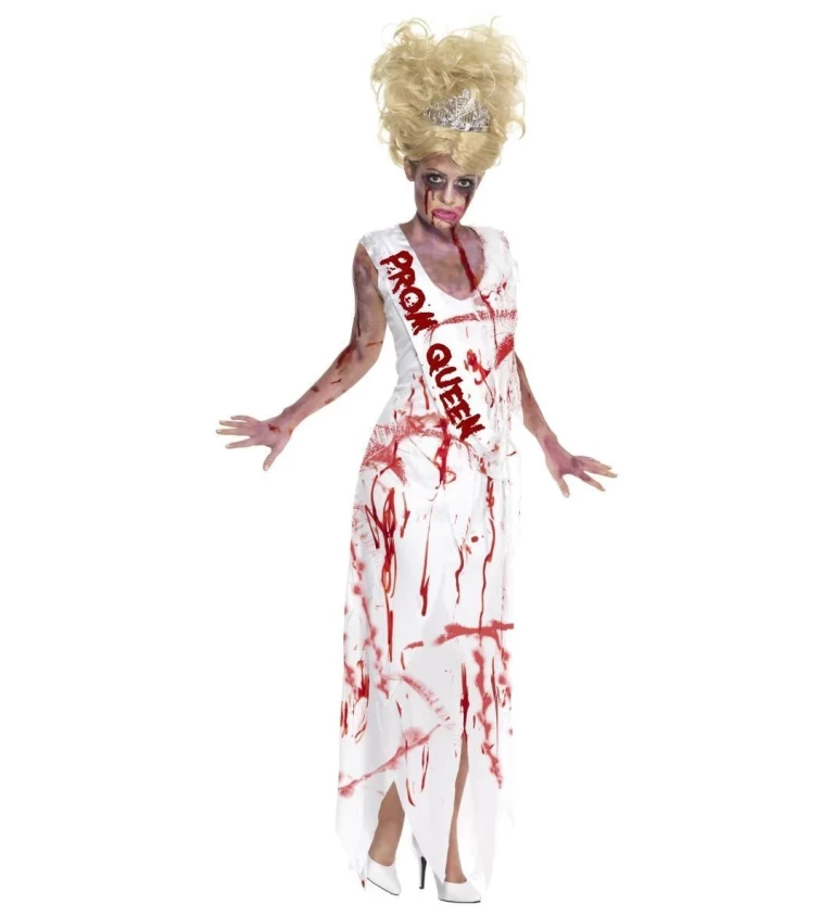 Dámský kostým Zombie královna maturitního plesu