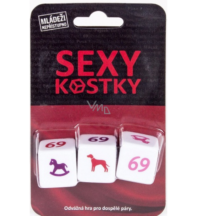Sexy kostky erotická hra