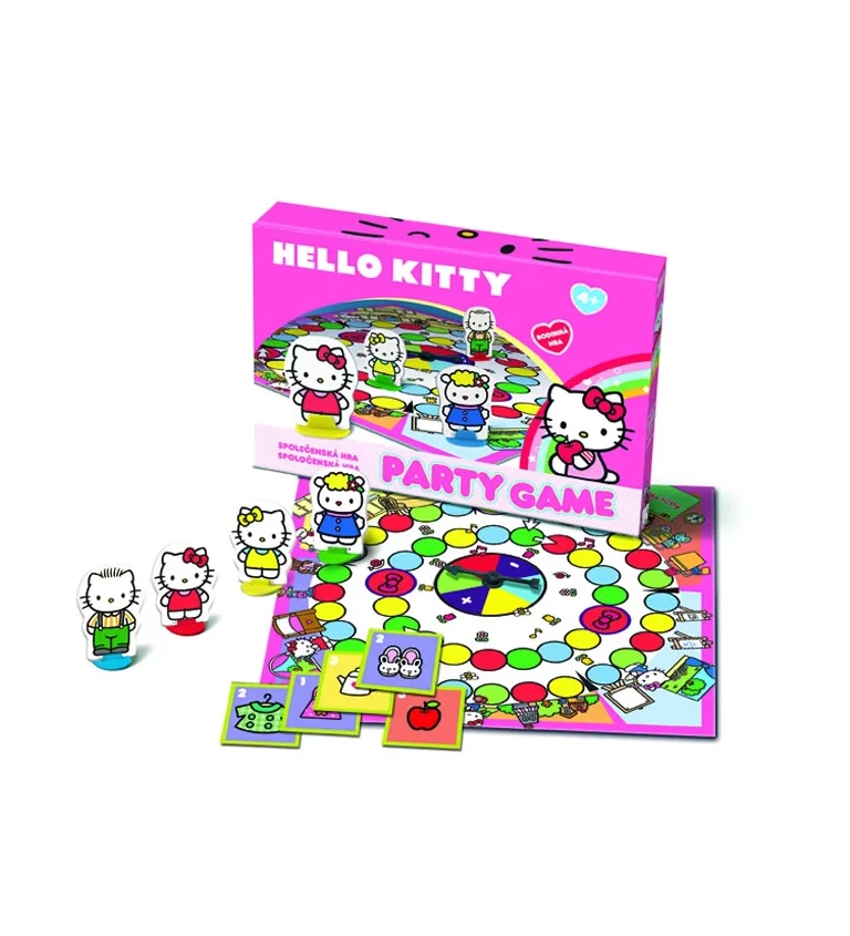 Stolní společenská hra - HELLO KITTY - Party game