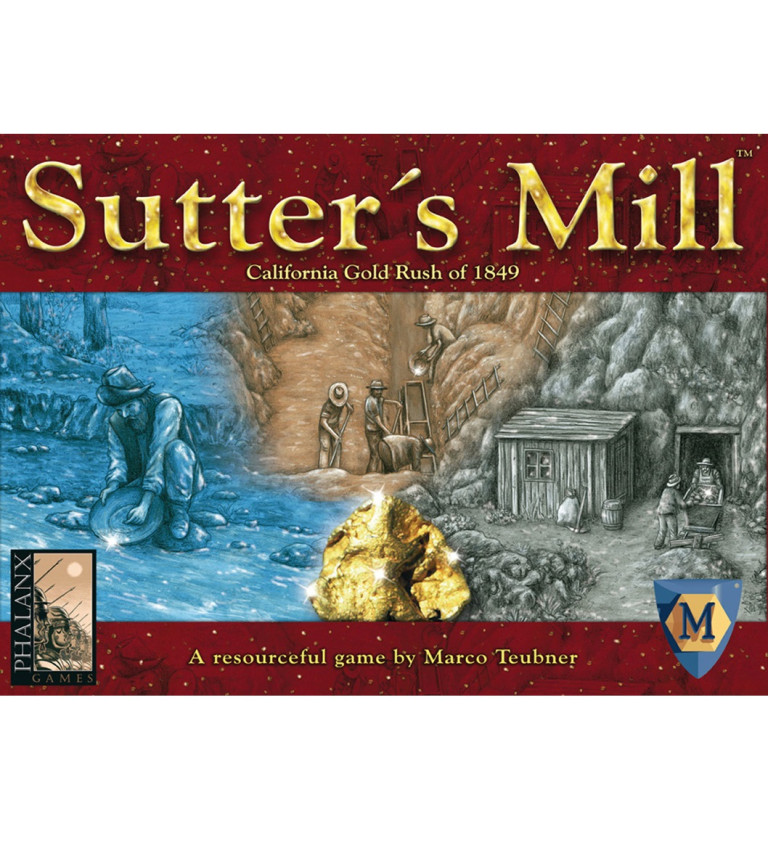 Stolní společenská hra - Sutter's Mill
