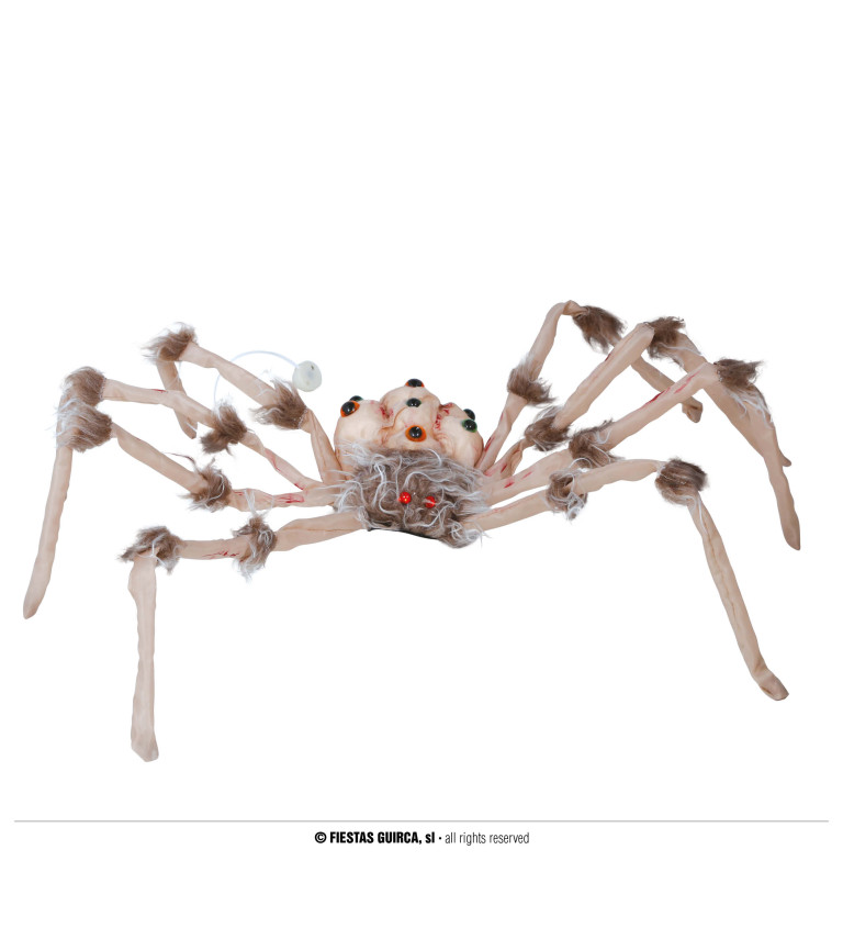 Pavouk s očima - 80 cm