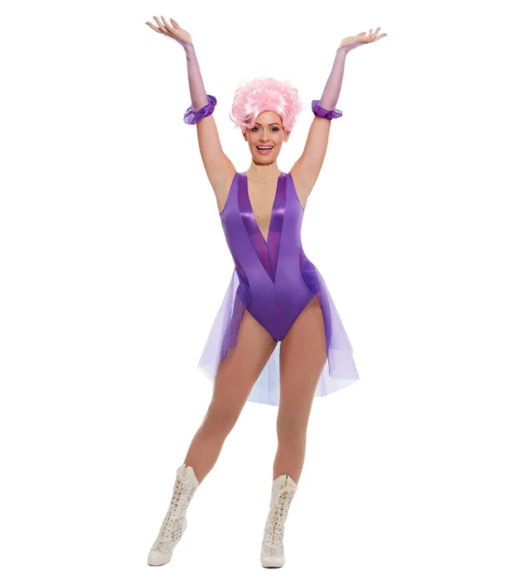 Dámský kostým Cirkusová umělkyně ve fialovém