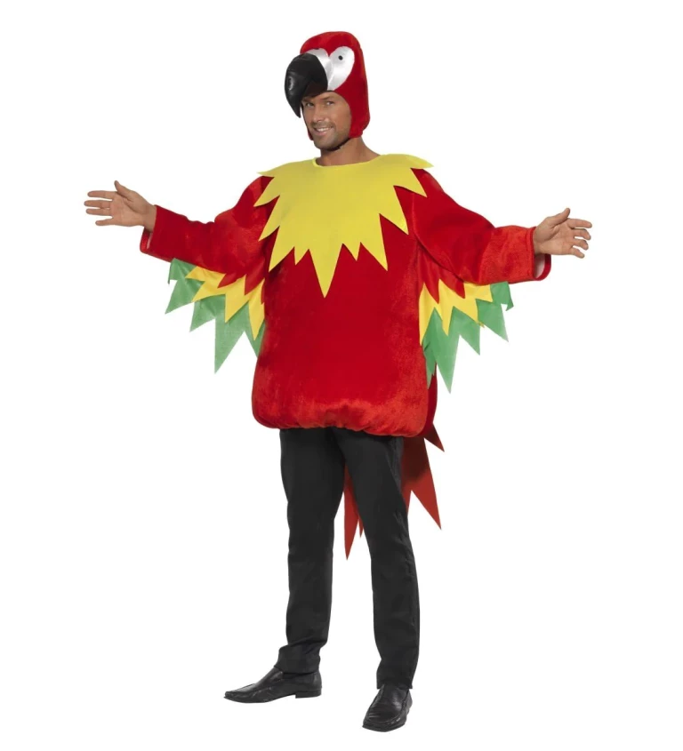 Unisex kostým Papoušek