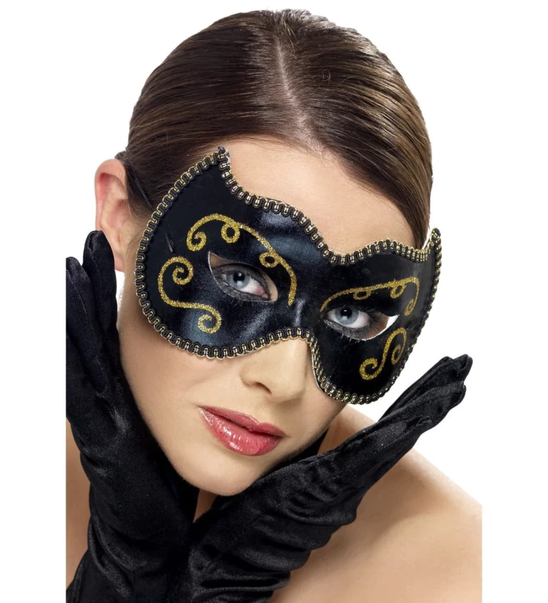 Benátská maska Perská kočka