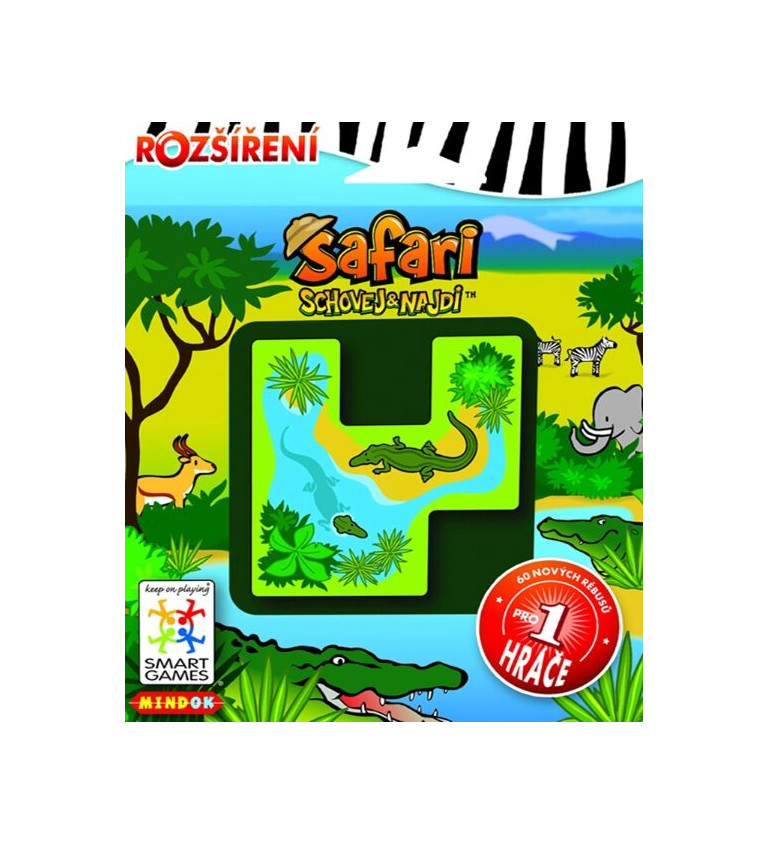 Safari - schovej a najdi stolní hra