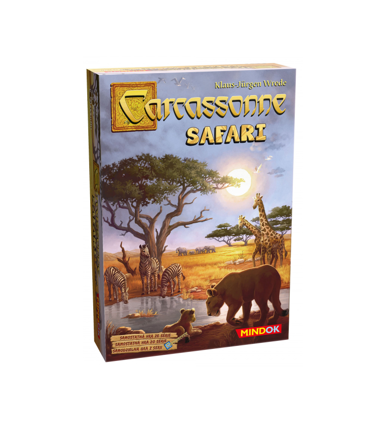 Carcassonne safari stolní hra