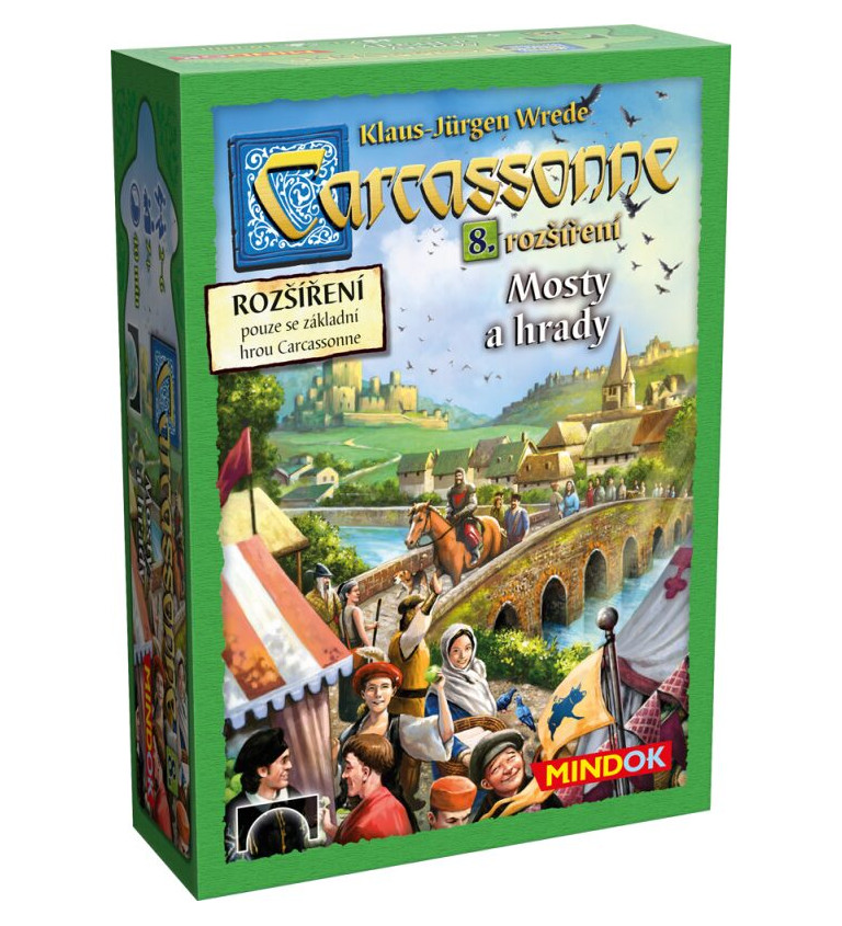 Carcassonne mosty a hrady - stolní hra