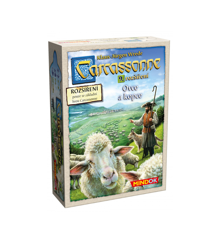 Carcassonne Ovce a kopce - stolní hra