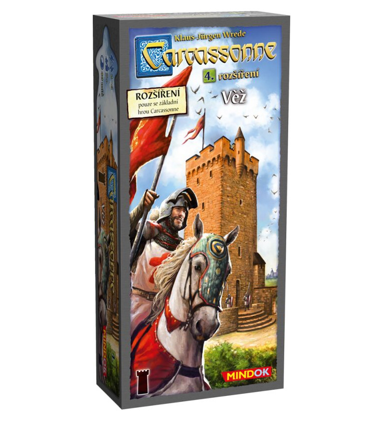 Carcassonne věž stolní hra