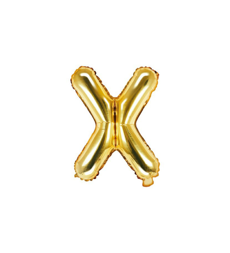 Fóliový balónek - písmeno X