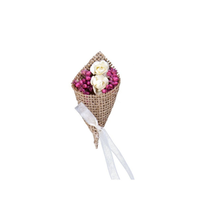 Korsáž - svatební květina do klopy