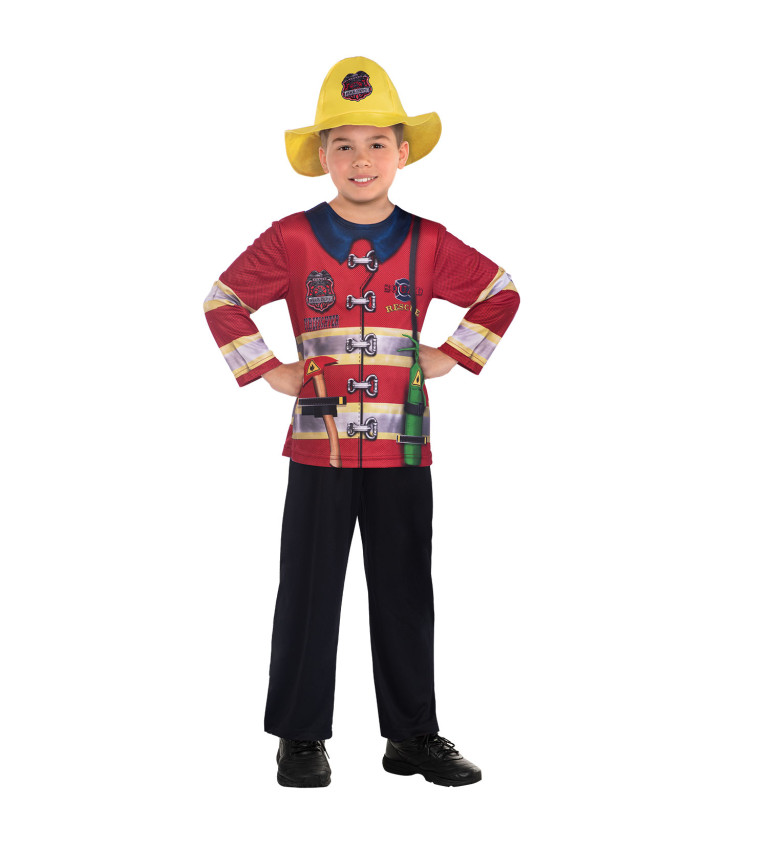 Dětsky kostým hasiče