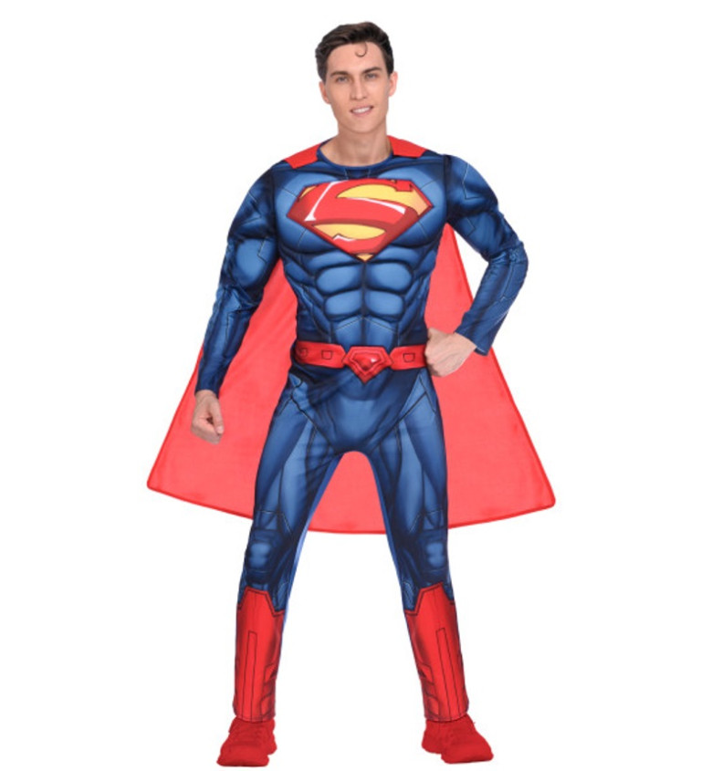 Pánský kostým Superman klasik vel. M