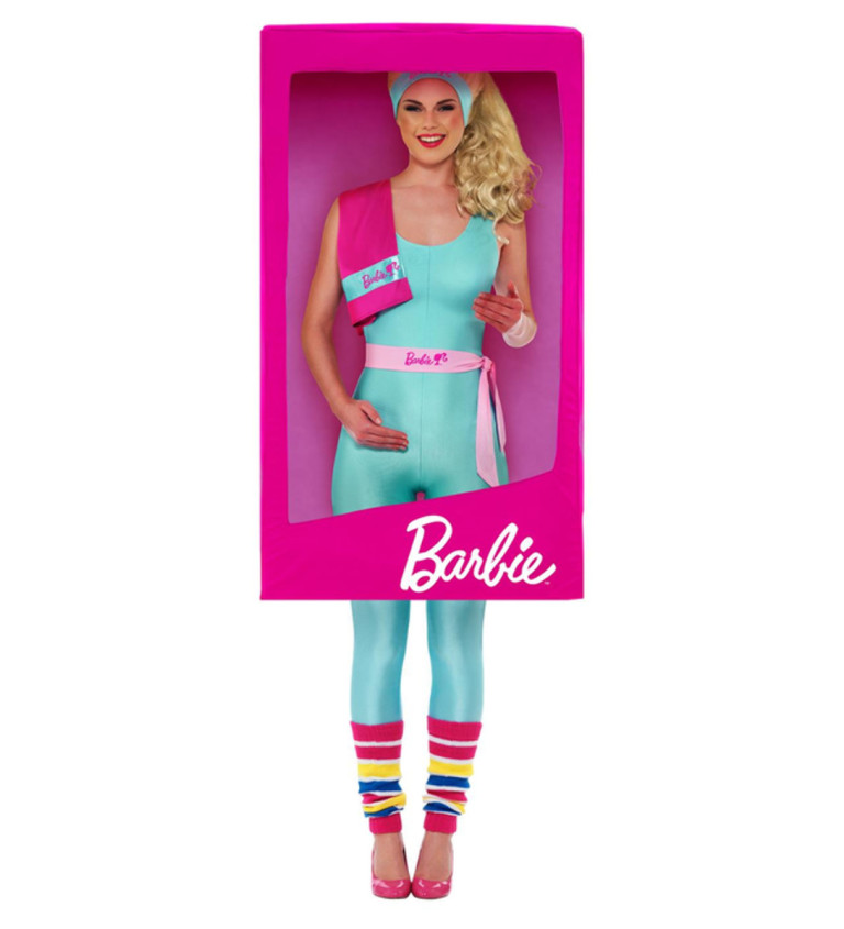 3D kostým - Barbie Box