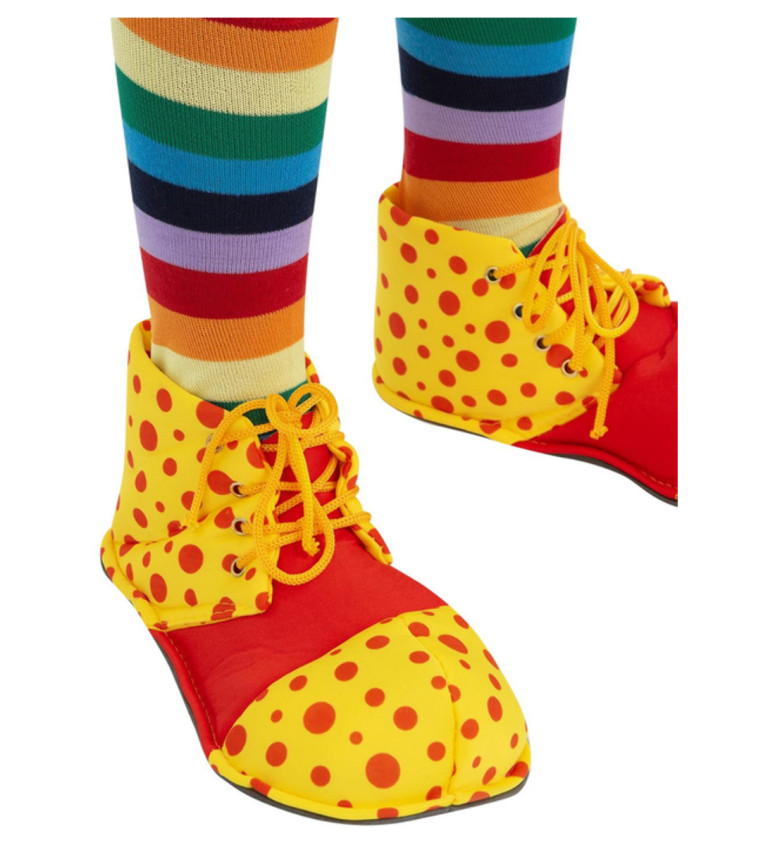 Clown návleky na boty