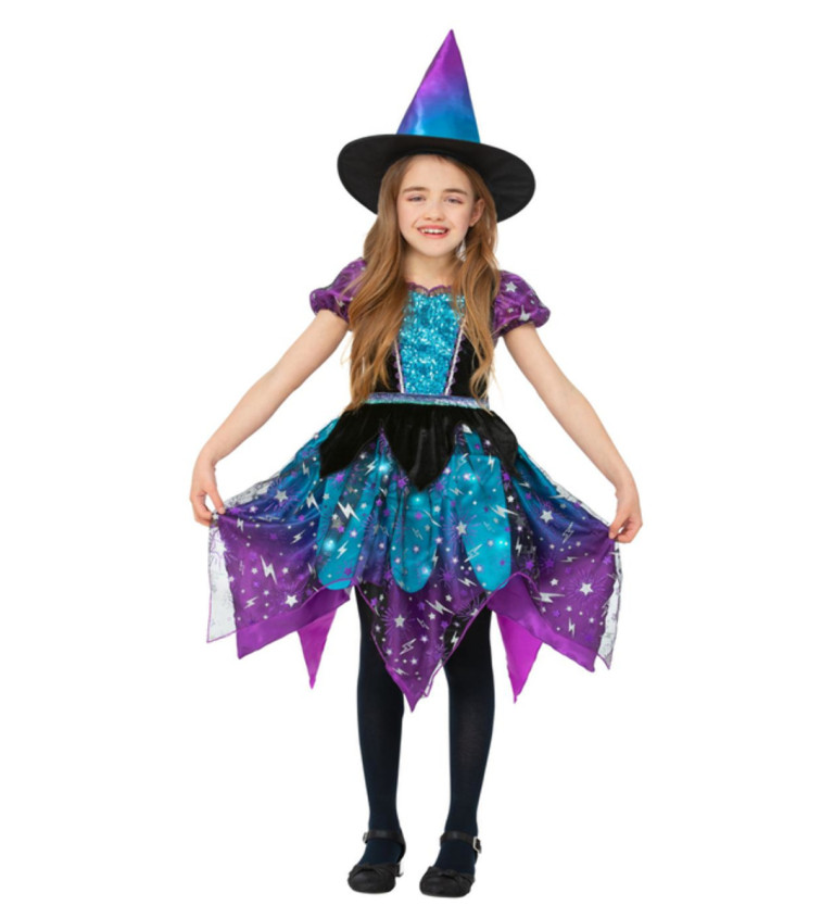 Dětský kostým měsíční čarodějnice