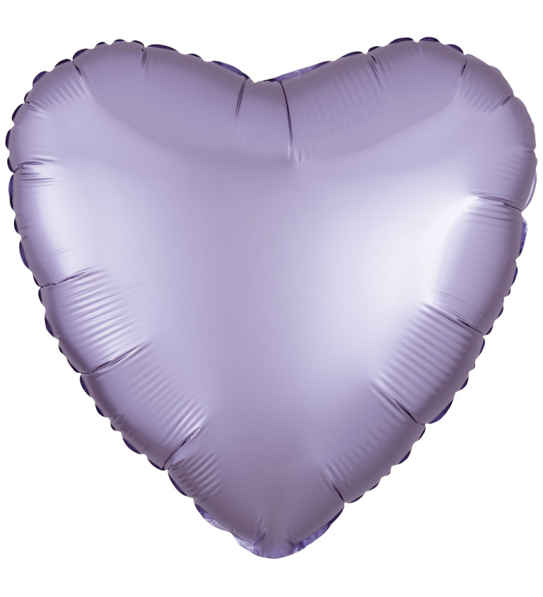 Fóliový balónek fialové srdce