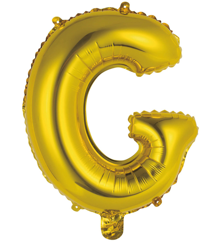 Malý zlatý balónek G