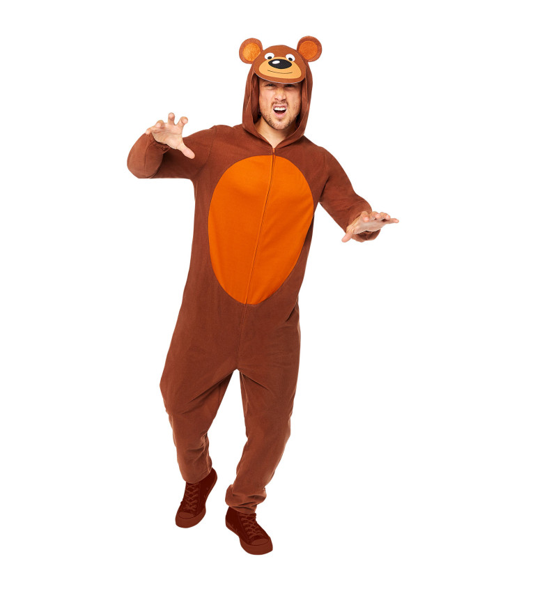 Pánský kostým - medvěd