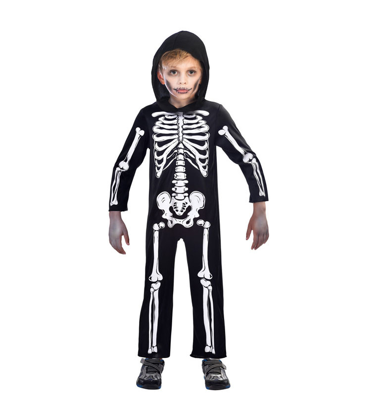 Dětský kostým - skeleton overal