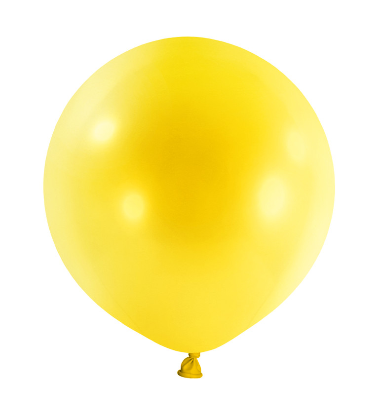Dekorační žluté balóny