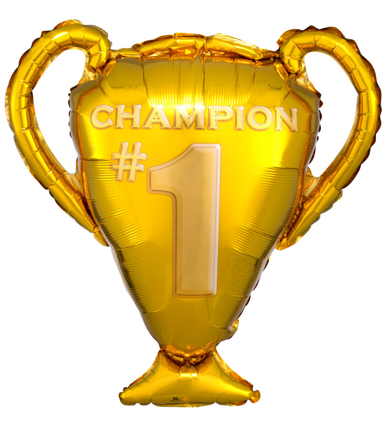 Fóliový balónek - Championův zlatý pohár
