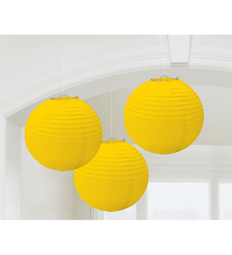 Lampión - žlutý lampión