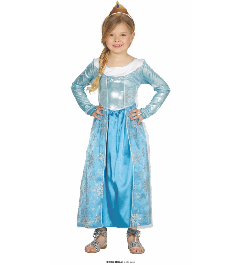 Dětský kostým princezna Elza
