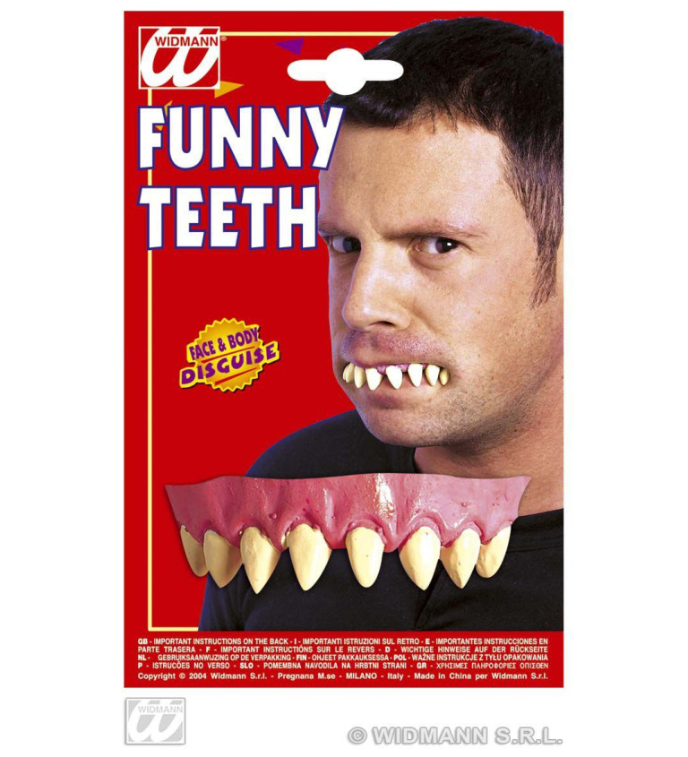 Velké fake zuby