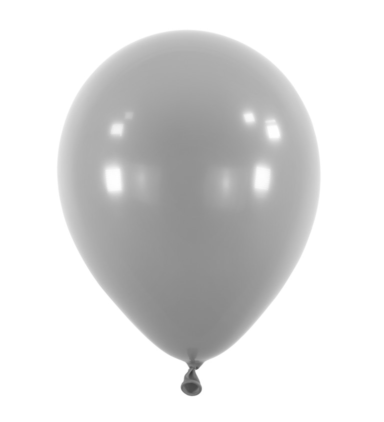 Balónky šedé - latexové