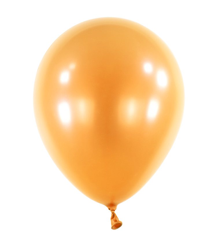 Latexové balónky světle oranžové