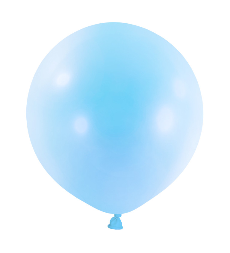 Pastelové modré balónky