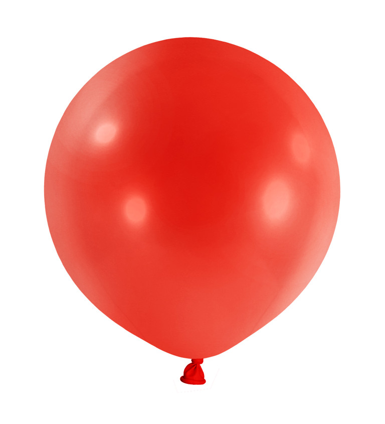 Balónky dekorační - světle červené