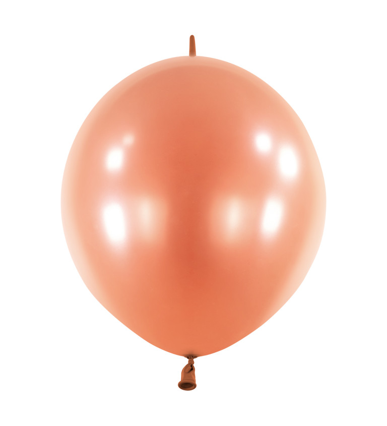 Rosegold latexové balónky