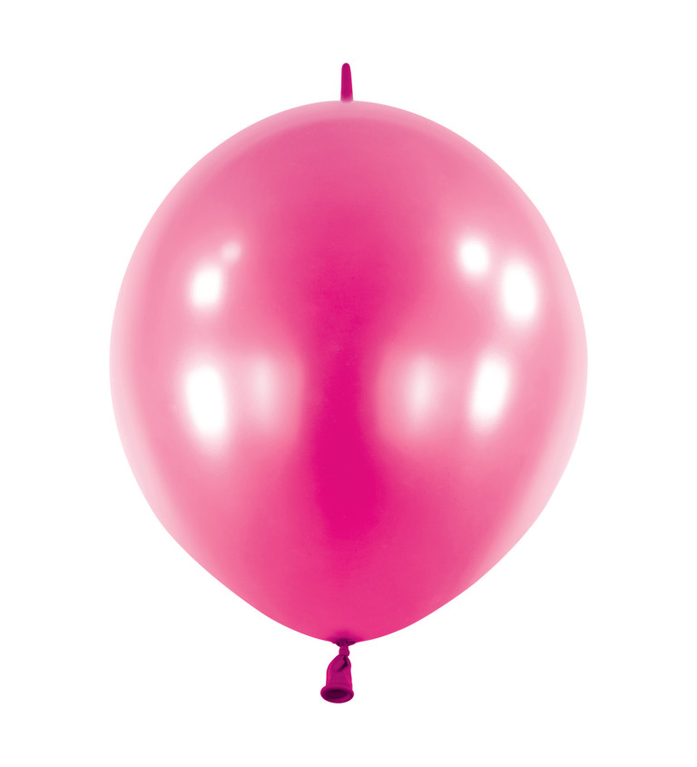 Balónky dekorační - magenta