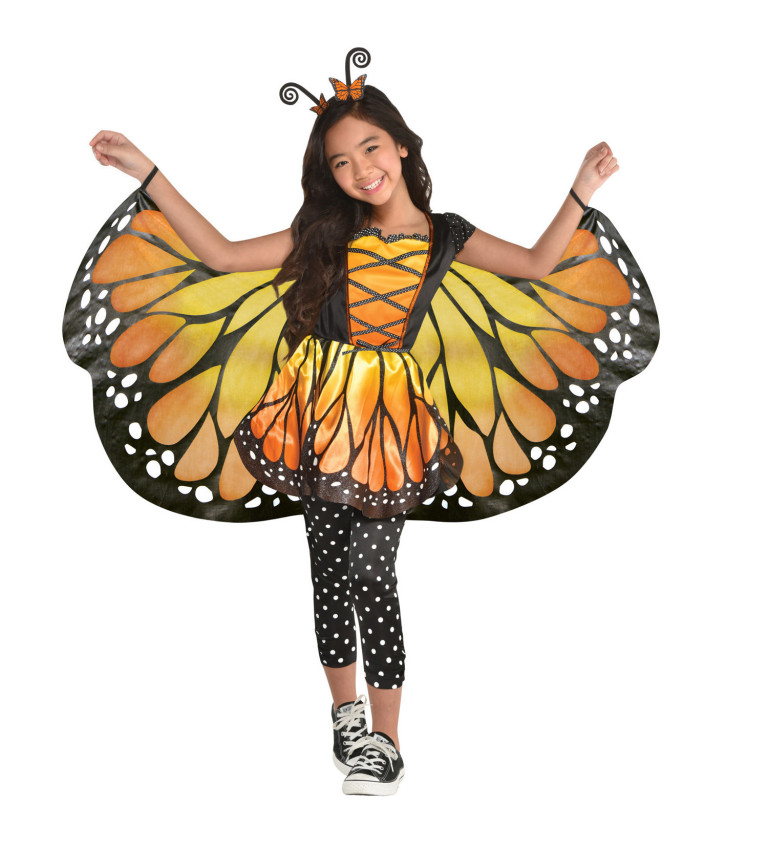 Motýlek dívčí kostým