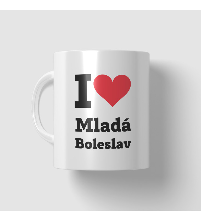 Hrnek-  I love Mladá Boleslav