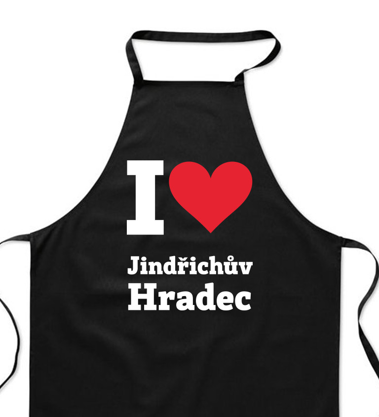 Zástěra černá - Jindřichův Hradec