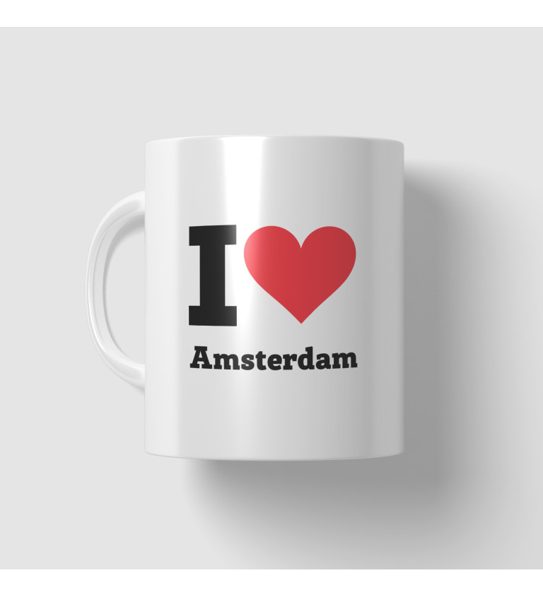 Hrnek - I love Amsterdam