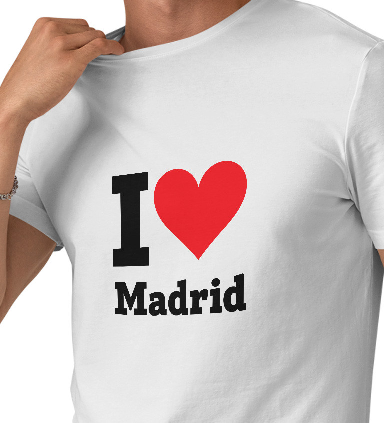 Pánské triko - I love Madrid